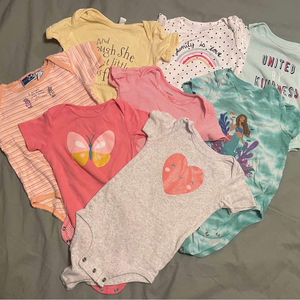 Carter's Multicolor Bodysuit Set for Kids